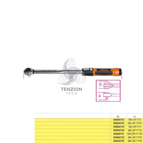 Chiave dinamometrica zero - chiave,