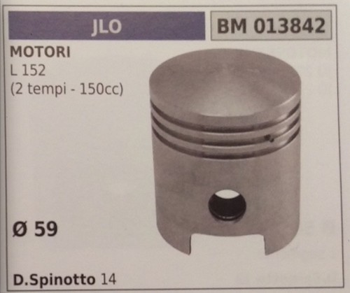 Pistone completo segmenti - completo, di