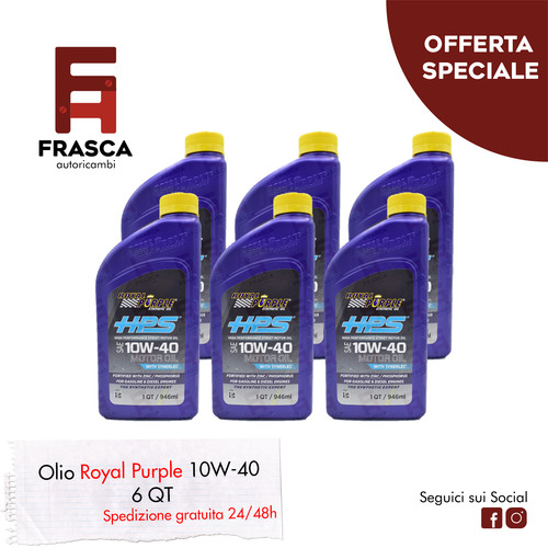 Olio motore sintetico hps - sintetico,