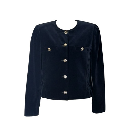 Giacca scatola velluto vintage