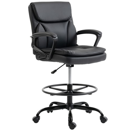 Homcom sedia ergonomica - ergonomica, per