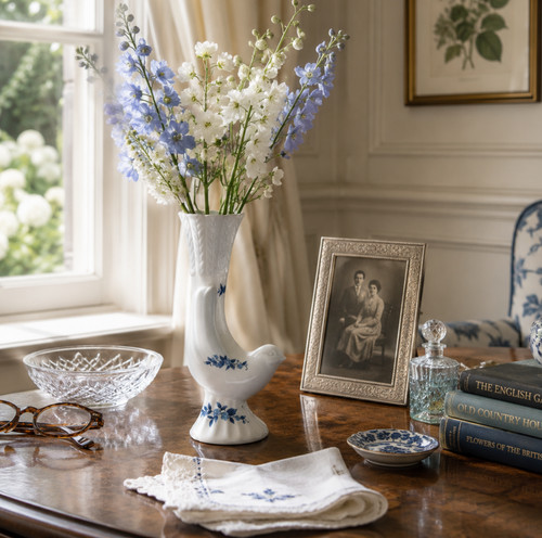 Vaso vintage porcellana
