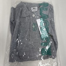 NWT Lacoste Polo - Gray -