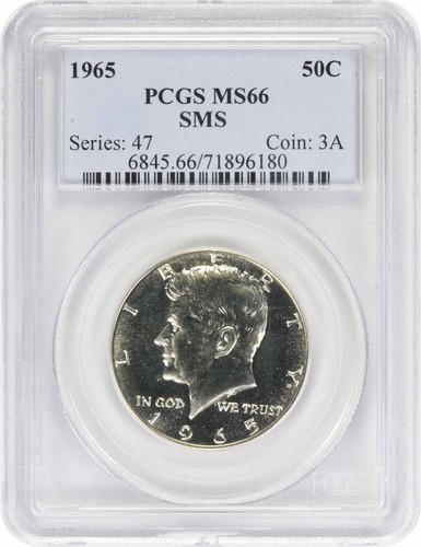 Mezzo dollaro kennedy 1965 - mezzo,