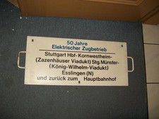 Targa di marcia dei treni in