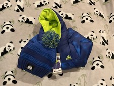 Snozu Kids' 3T Blue Jacket with Hat Toddler