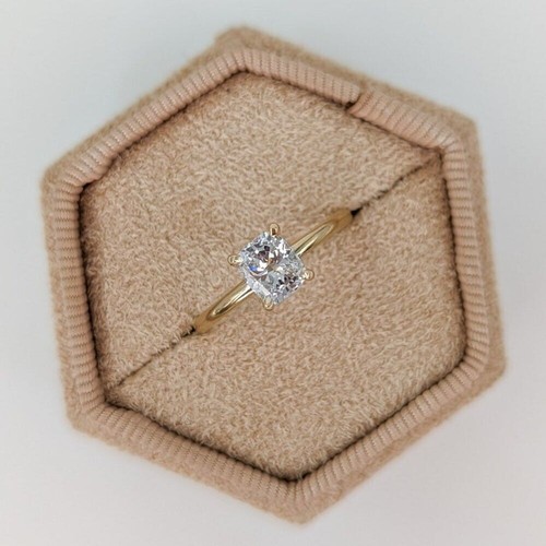 Anello fidanzamento taglio - anello, di