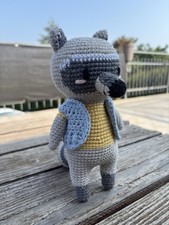 Pupazzo a uncinetto Procione