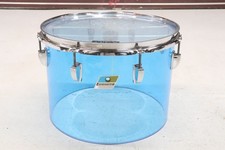 Tamburo Tom concerto Ludwig Vistalite 10X14'" blu vintage anni 70