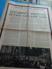 L'OSSERVATORE ROMANO  7-6-1963
