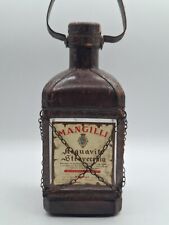 ? Vintage Rare Mangilli Acquavite Stravecchia Empty Bottle - Italian Collector’