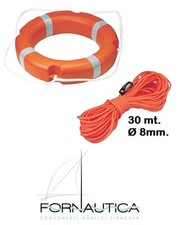 SALVAGENTE ANULARE + CIMA 30 MT GALLEGGIANTE - NAUTICA BARCA GOMMONE VELA