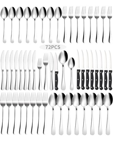 Set posate persone pezzi - 72,