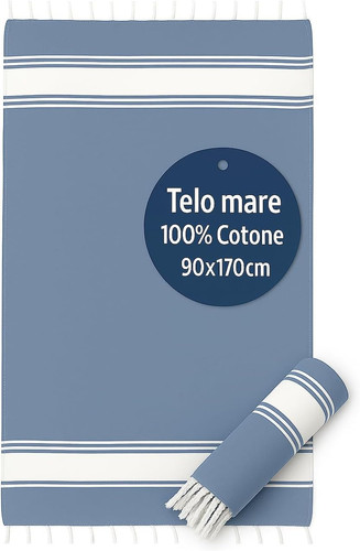 Telo mare grande 90x170cm 100 - telo,