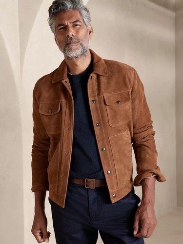 Giacca camionista uomo - , pelle