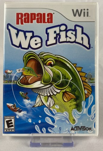 Rapala fish nintendo wii - we,
