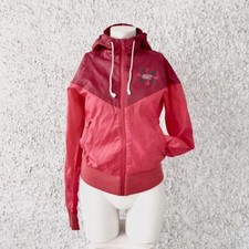 NIKE WINDRUNNER GIACCA A VENTO ROSSA XS DONNA
