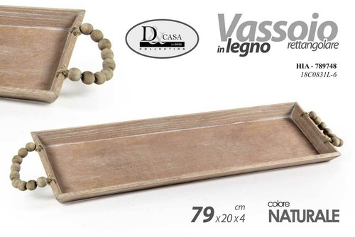 Vassoio centrotavola legno - vassoio,