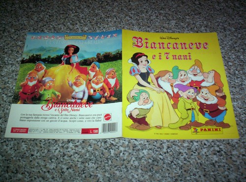 Album figurine biancaneve - album,