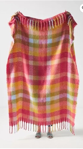 Anthropologie coperta frangia - anthropologie, coperta/frangia