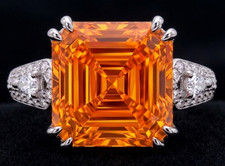 Anello diamante naturale - diamante,