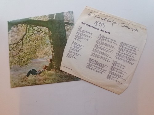 John lennon plastic ono - lennon,