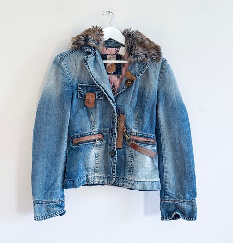 Giacca jeans miss sixty y2k - di,