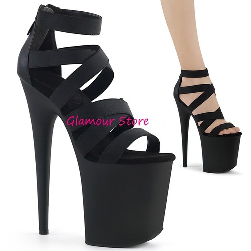 Sexy sandali tacco nero - 20,