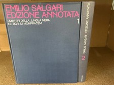 Emilio Salgari Edizione Annotata Vol. 1 2 Il primo ciclo della Jungla Mondadori