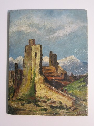 Antico quadro dipinto olio - dipinto,