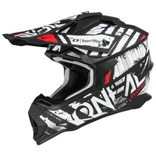 ONEAL Casco OFR 2SRS GLITCH V23 Bl/Wh Tg M