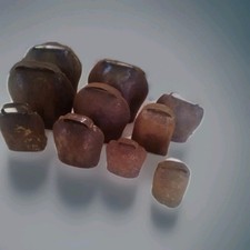 Campanacci Bovini Ovini 10 Pezzi Campane Vintage Antico 