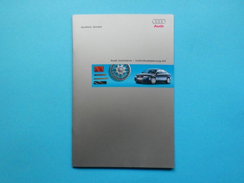 Brochure catalogo audi - brochure, a4