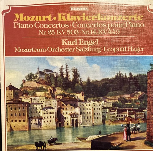 Piano concertos mozart - mozart, vg+