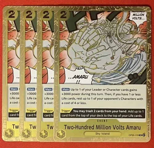 One piece tcg duecento - duecento, milioni