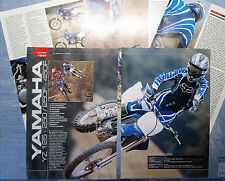 MOTOCROSS03-PROVA / TEST CROSS-2003- YAMAHA YZ 125-250/250F-450F - 5 fogli