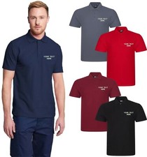 Polo Pro Ricamata Personalizzata RX101 Il Tuo Testo Abbigliamento da Lavoro Personalizzato