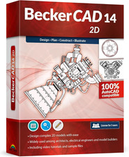 Beckercad 14 - 2D CAD Software