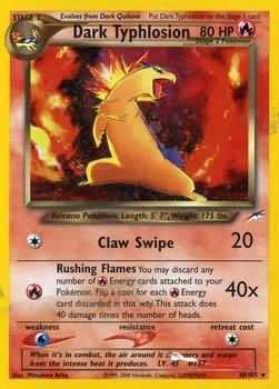 Dark typhlosion neo - typhlosion, [neo