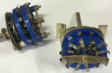 Commutatore Rotativo Doppio C6V3P Commutatore da pannello 3 vie (x2) 3 Pos.