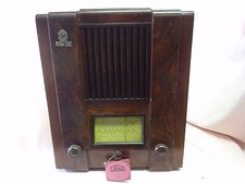 Rara RADIO D'EPOCA Valvole Italiana SAFAR 521 Anno 1935 REVISIONATA FUNZIONANTE