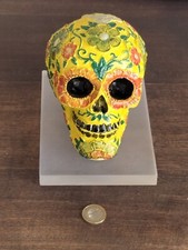 Teschio messicano in gesso