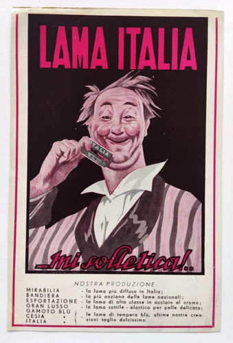 Pubblicita lama italia - lama,