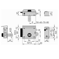 SERRATURA ELETTRICA VIRO