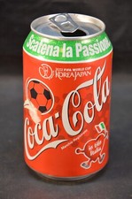 COCA COLA LATTINA VINTAGE KOREA JAPAN 2002 COCA COLA 33CL VUOTA