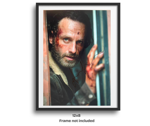 Andrew lincoln rick grimes - lincoln, as