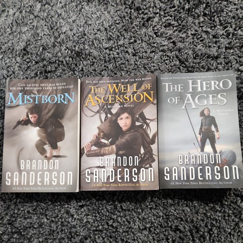 Mistborn trilogy brandon - mistborn,