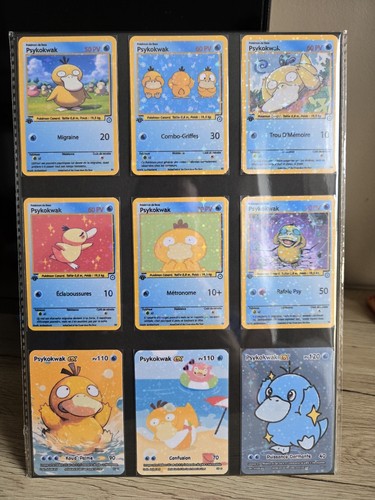 Cartes pokémon psykokwak - cartes, ex
