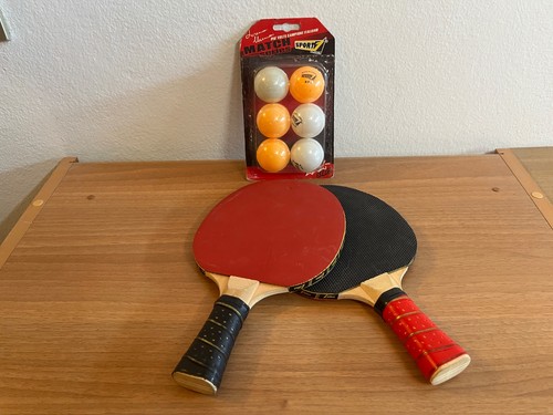 Racchette ping pong set 6 - ping, +