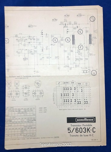 Nordmende schema transistor - nordmende,